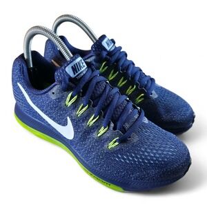 Nike Zoom All Out Air Max Style Women's Size 7 Shoes Blue Running Sneakers New
